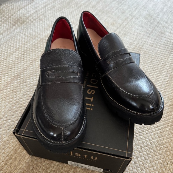 Bed Stü Reina 111 loafer in black rustic - Picture 5 of 9